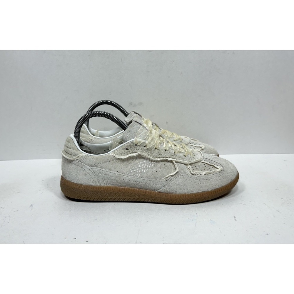 Alohas TB.490 Rife Crochet Cream Suede Sneakers Women's Size 8-8.5‎ Shoes